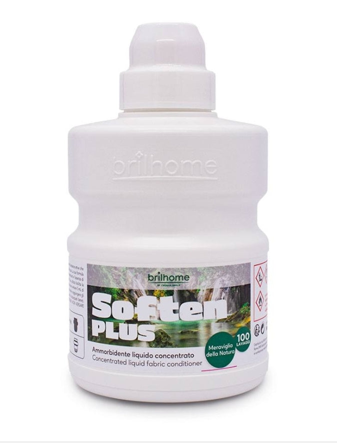 SOFTEN PLUS ‘Merveilles de la nature’ - Adoucissant liquide concentré 100 lavages ( VEGAN ) 500 mL