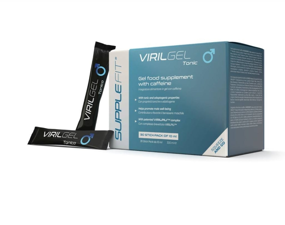 VIRILGEL – Complément alimentaire en gel aux propriétés toniques et stimulantes - 300 ml
Avec mélange breveté VIRILPIU™