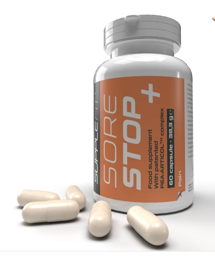Complément alimentaire en gélules SORE STOP +Douleurs et inflammations