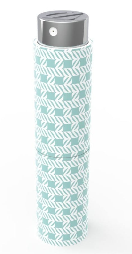 Étui à parfum de poche
Monogram Rope – Blanc et turquoise