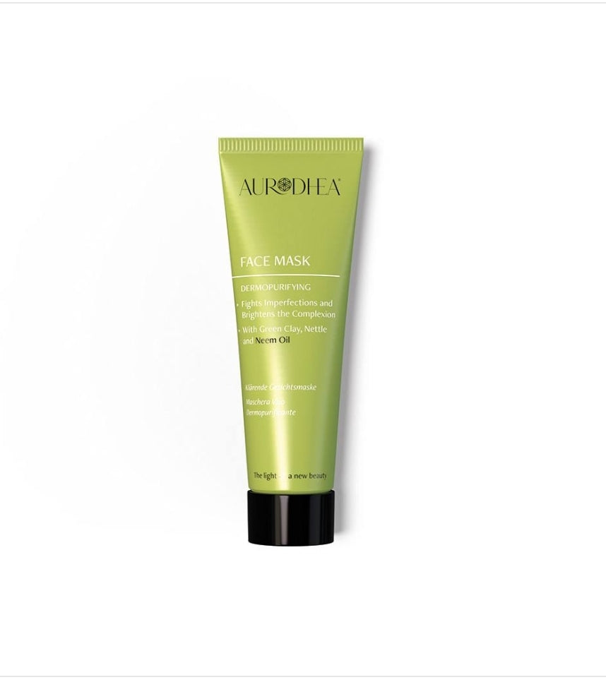Masque visage dermo-purifiant à l’huile de Neem - 50 ml
Enrichi en extrait d’Ortie et Argile verte