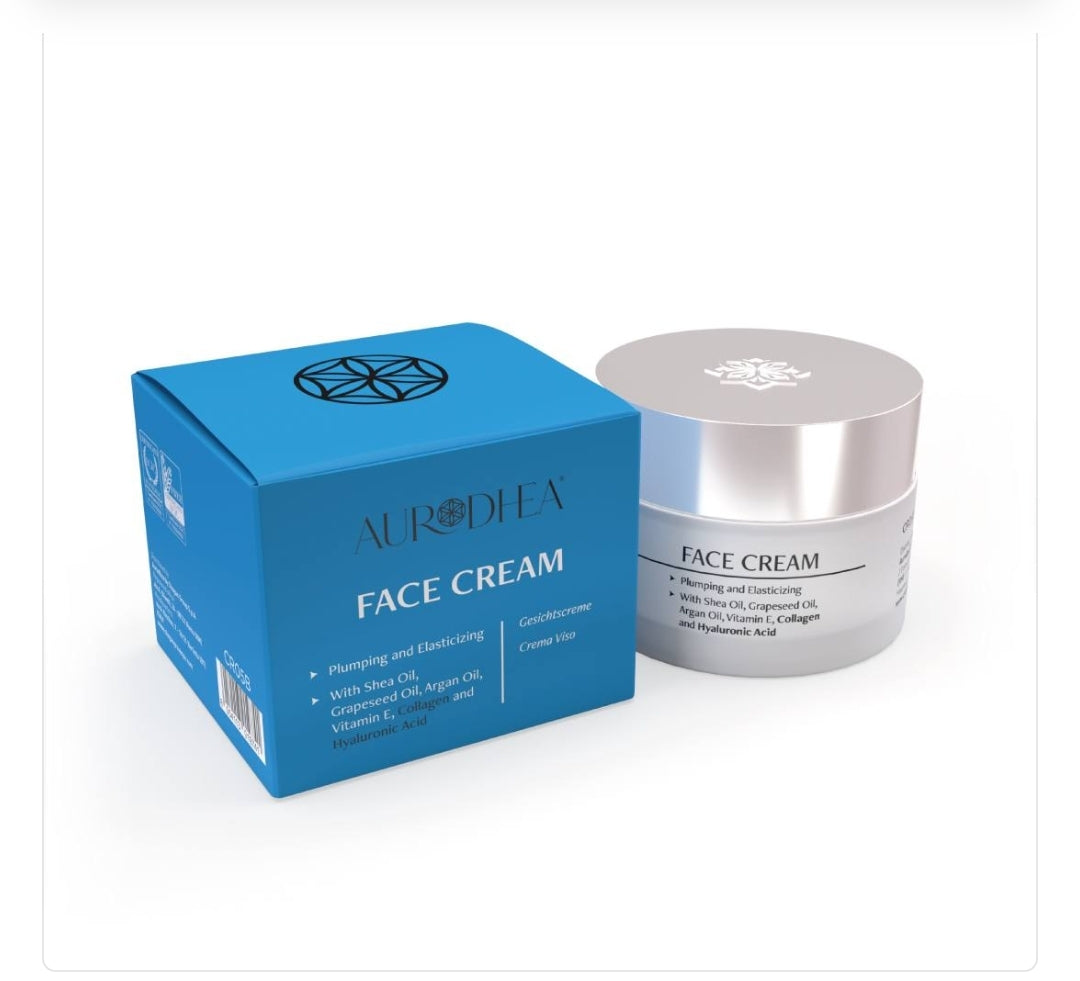 Crème visage au Collagène et à l’Acide hyaluronique - 50 ml
Enrichie en huile de pépins de raisin, huile d'argan, huile de karité et vitamine E